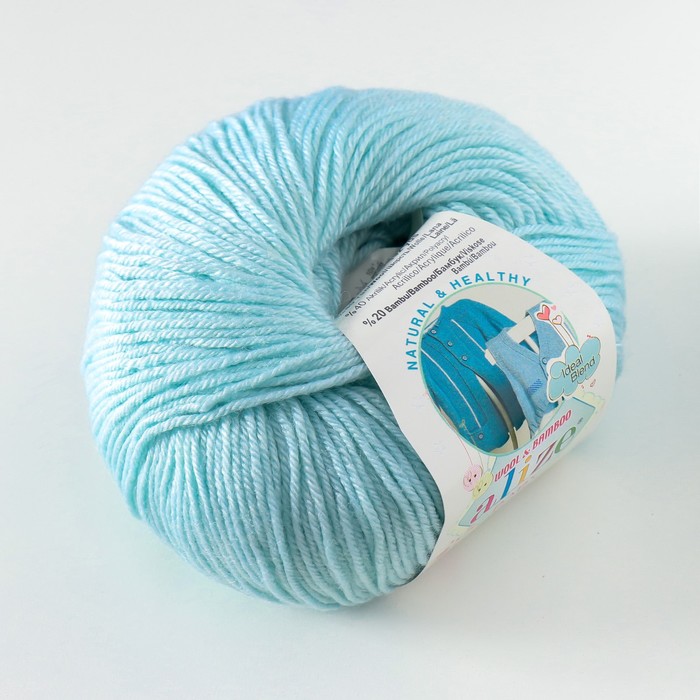 

Пряжа "Baby Wool" 40% шерсть, 40% акрил, 20% бамбук 175м/50гр (522)