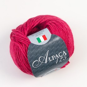 

Пряжа "Alpaca 125" 50% альпака, 50% акрил 125м/50гр (3780 фуксия)