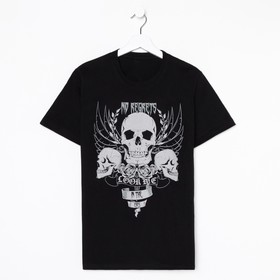 Футболка мужская KAFTAN Skull р. 52, черный