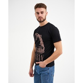 

Футболка мужская KAFTAN "Медведь" р. 54, черный