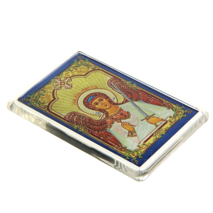 Икона в авто "Святой Ангел Хранитель", с клеящейся основой