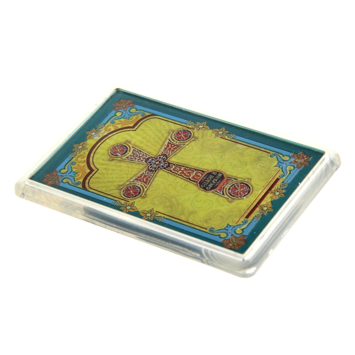 Икона в авто "Корсунский Крест", с клеящейся основой