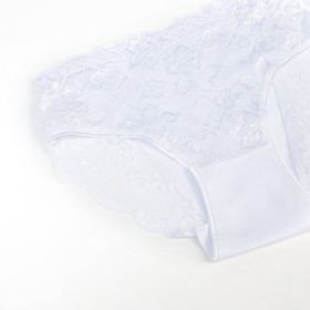 

Трусы женские слипы, цвет белый, размер 44-46