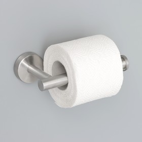 Держатель для туалетной бумаги, 16,2×2,5×9,5 см, нержавеющая сталь Ош