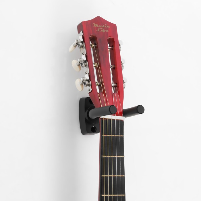 Держатель для гитары настенный, Music Life держатель для гитары настенный крепление для гитары на стену для гитары и укулеле
