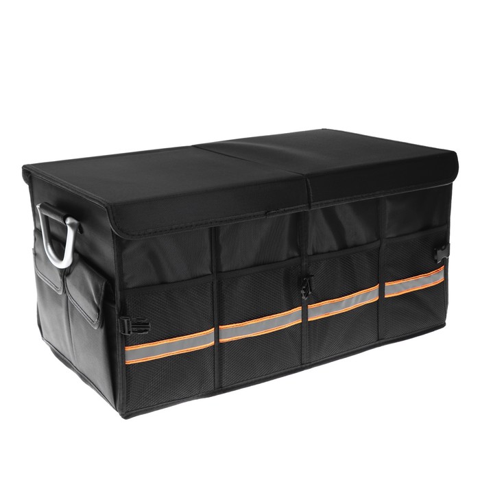 Органайзер в багажник автомобиля, складной, 66 л, 60×35×30 см, оксфорд органайзер сумка в багажник автомобиля складной 60×40×30 см