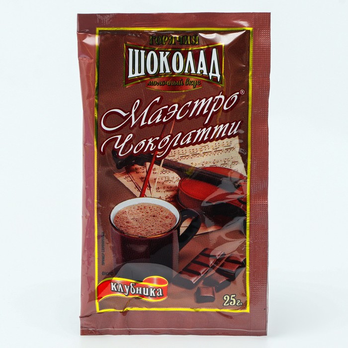 

Горячий шоколад "Клубника", 25 г