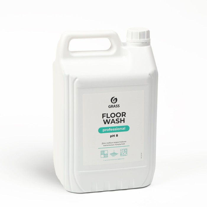Нейтральное средство для мытья пола Floor wash, 5 л нейтральное средство для мытья пола grass professional floor wash 1 л