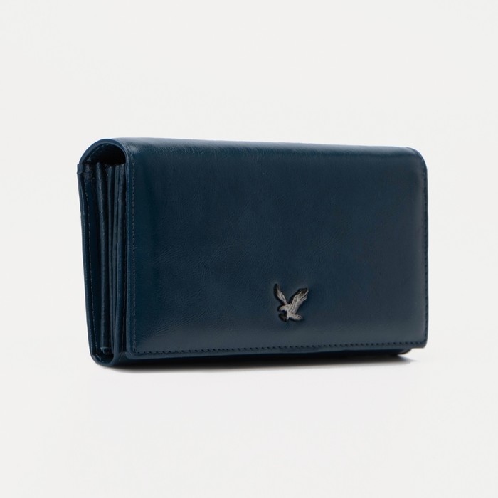 

Кошелёк на магнитах, цвет синий