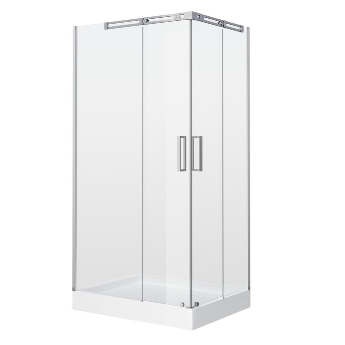 

Душевое ограждение GROSSMAN Galaxy GR-3120L, 120х80х190 см, левое, стекло прозрачное