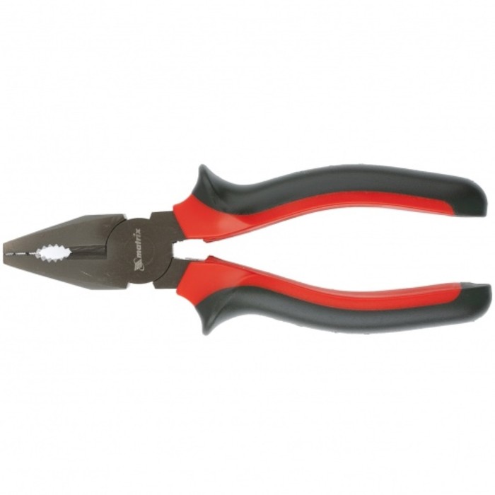 

Плоскогубцы Matrix Black Nickel, 160 мм, комбинированные, двухкомпонентные рукоятки
