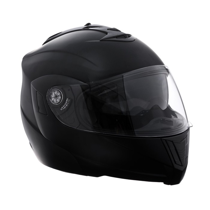 фото Шлем модуляр, черный, матовый, размер m, ff839