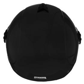 Шлем открытый с визором, черный, глянцевый, размер M, OF635 от Сима-ленд