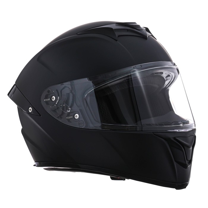 Шлем интеграл, черный, матовый, размер M, FF867