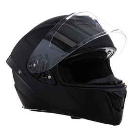 Шлем интеграл, черный, матовый, размер M, FF867 от Сима-ленд