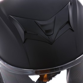 Шлем интеграл, черный, матовый, размер M, FF867 от Сима-ленд