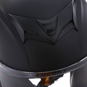 Шлем интеграл, черный, матовый, размер L, FF867 от Сима-ленд