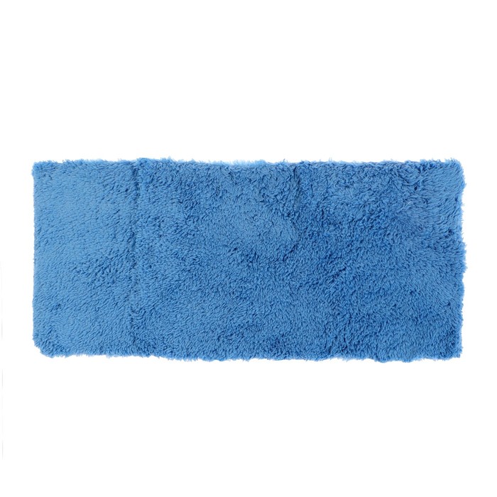 Микрофибра Grand Caratt для полировки, плюшевая, 20×40 см, синяя