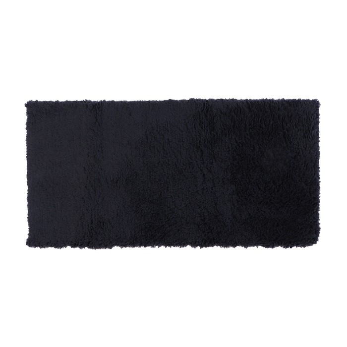Микрофибра Grand Caratt для полировки, плюшевая, 20×30 см, черная