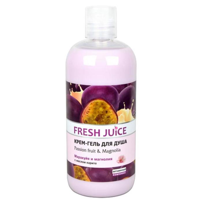 Крем-гель для душа Fresh Juice «Маракуйя и магнолия», 500 мл