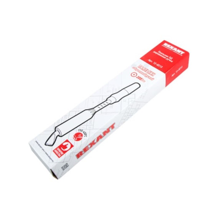 Паяльник REXANT ПД деревянная ручка 300 Вт 230 В