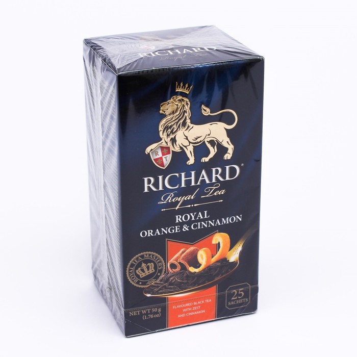 

Чай черный RICHARD 25п*2г/RoyalOrange&Cinnamon