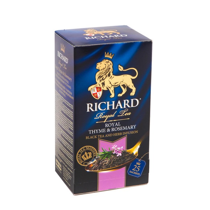 

Чай черный RICHARD 25п*2г/Royal Thyme Rosemary