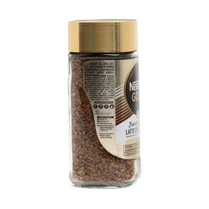 

Кофе раств.Nescafe Gold Barista Latte style 85г/ст.б