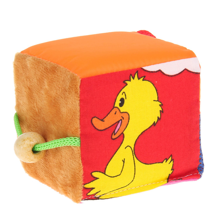 Развивающий тактильный куб