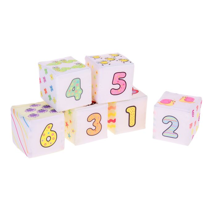 Набор кубиков "Крошки-букашки"