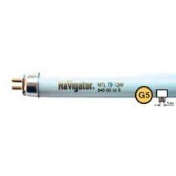 

Лампа люминесцентная Navigator 94 115 NTL, Т4, G5, 20 Вт, 6400 К, 1260 Лм