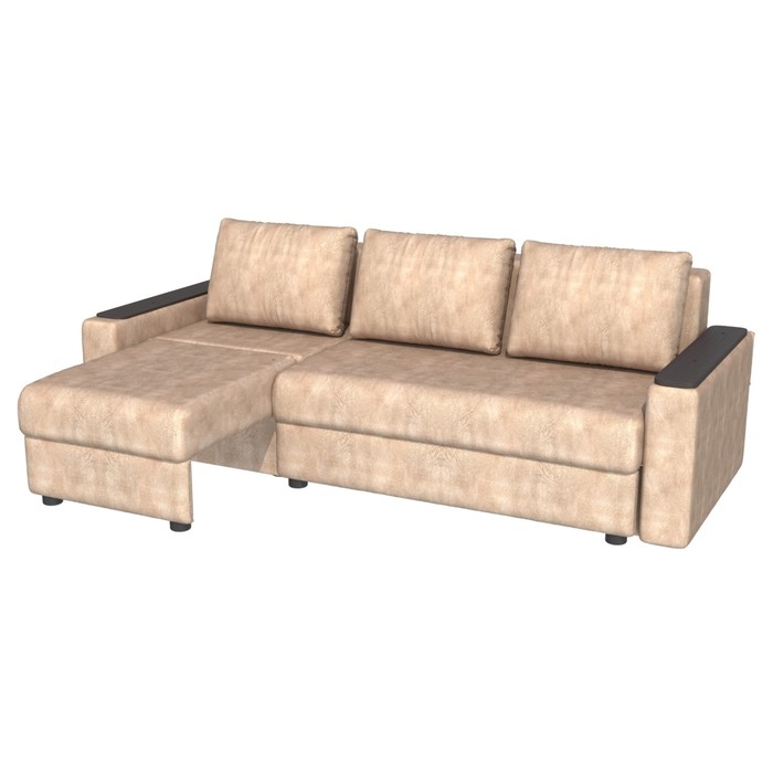 

Диван угловой "Оскар" (М1М2П2),блок независемых пружин, ткань Лайт 1