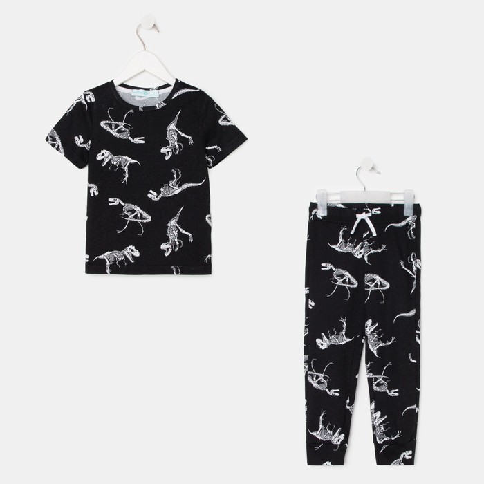 

Пижама детская для мальчика KAFTAN "Динозавры" рост 110-116 (32)