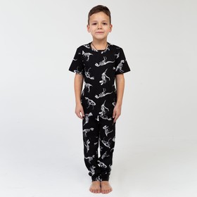Пижама детская для мальчика KAFTAN 'Динозавры' рост 134-140 (36) Ош