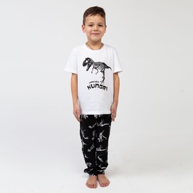 Пижама детская для мальчика KAFTAN 'Динозавры' рост  134-140 (36) Ош