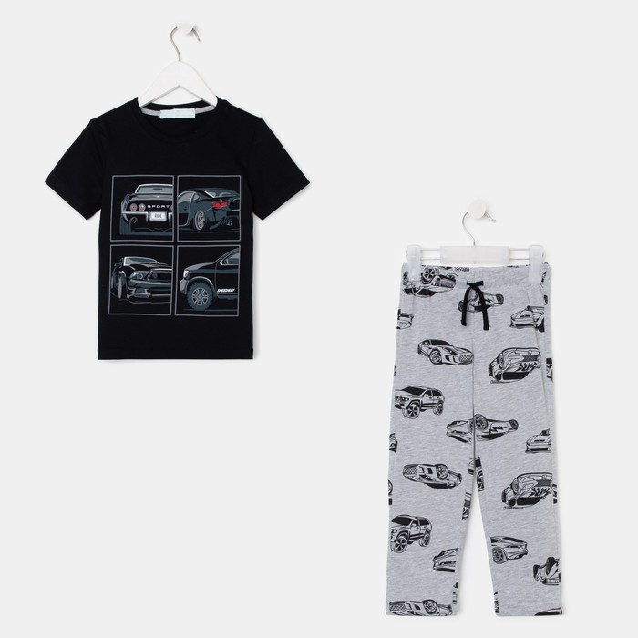 Пижама детская для мальчика KAFTAN Cars рост 86-92 (28) пижама детская для мальчика с64