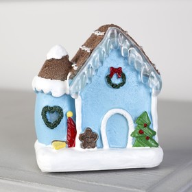 

УЦЕНКА Фигура керамическая световая "Волшебный домик" 10.5 см, 3 LED, AАА*2 (не в компл), МУЛЬТИ