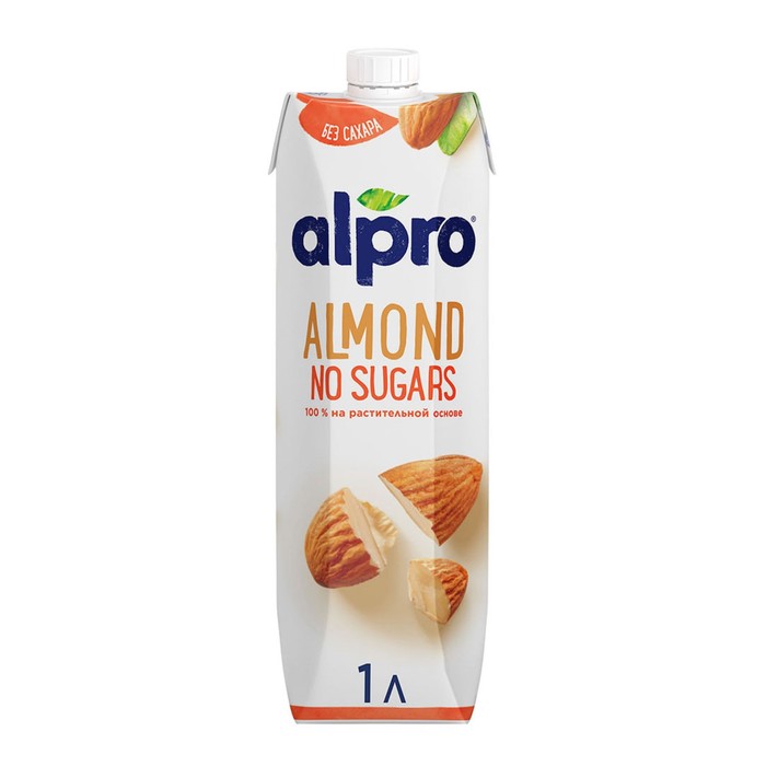 

Напиток Alpro миндальный без сахара 1,1% 1л