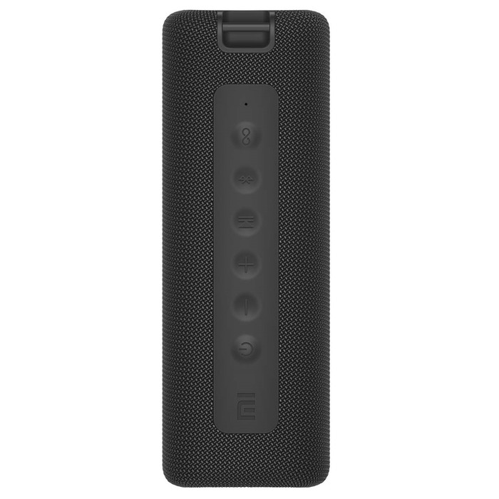 Портативная колонка Mi Portable Bluetooth Speaker (QBH4195GL), 16Вт, BT 5.0, 2600мАч, черная xiaomi портативная колонка mi portable bluetooth speaker qbh4197gl 16вт bt 5 0 2600мач синяя