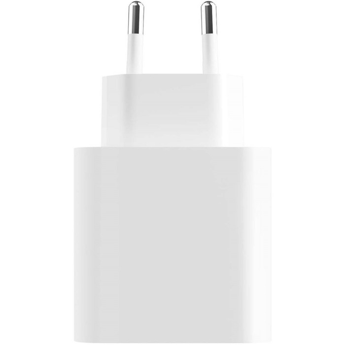 Сетевое зарядное устройство Xiaomi Mi 33W Wall Charger (BHR4996GL), 1xUSB, 1xUSB-C, белое сетевое зарядное устройство xiaomi mi 33w wall charger type a type c eu bhr4996gl