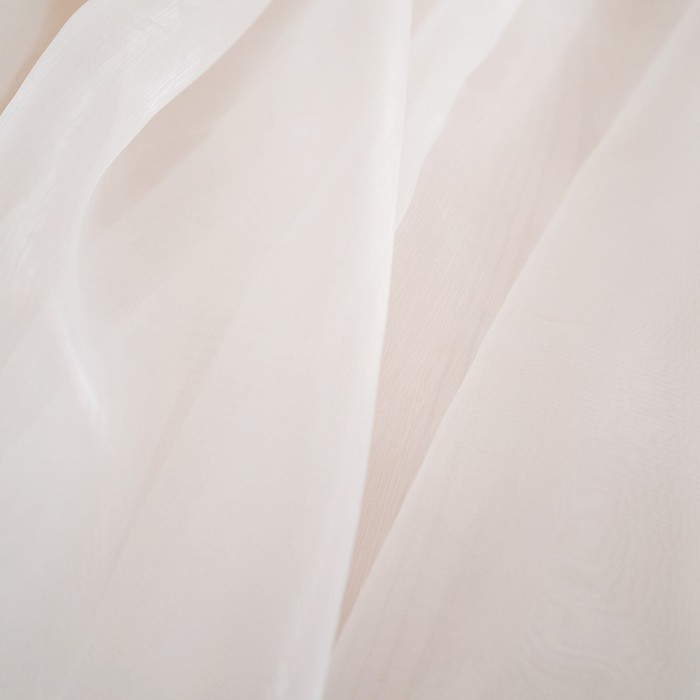 

Тюль Органза 290х300 см, бел. Лента, пэ