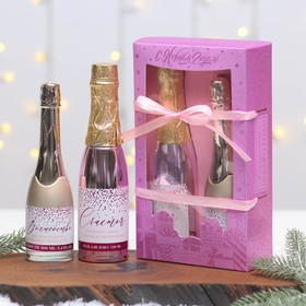 Подарочный набор «С Новым годом»: парфюм шампанское (100 мл), гель для душа (250 мл) Ош