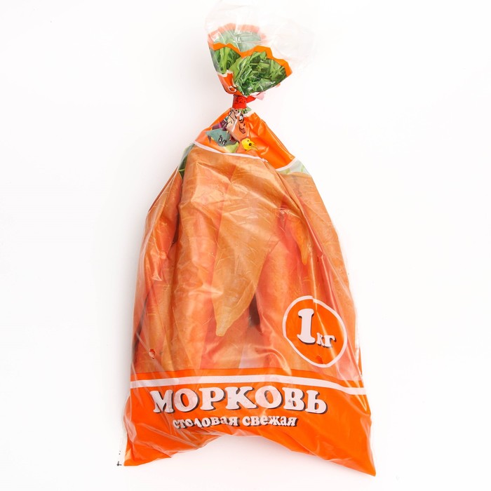 

Морковь мытая фасованная 1кг Белореченский