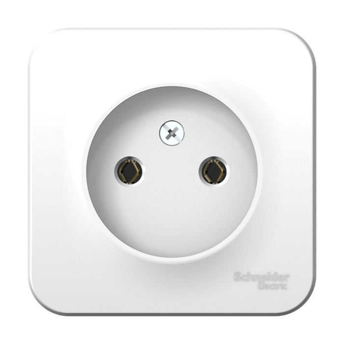 

Розетка SE Blanca, 16 А, 250 В, накладная, без з/к, IP20, белая, BLNRA000111