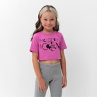 Футболка детская "Icon" Минни Маус, рост 98-104, розовый - Фото 1
