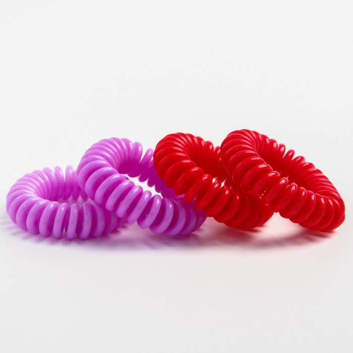 

Резинка для волос пружинка "Блум", 4 шт, WINX