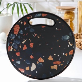 

Доска разделочная Доляна «Вечерняя осень», d=30 см