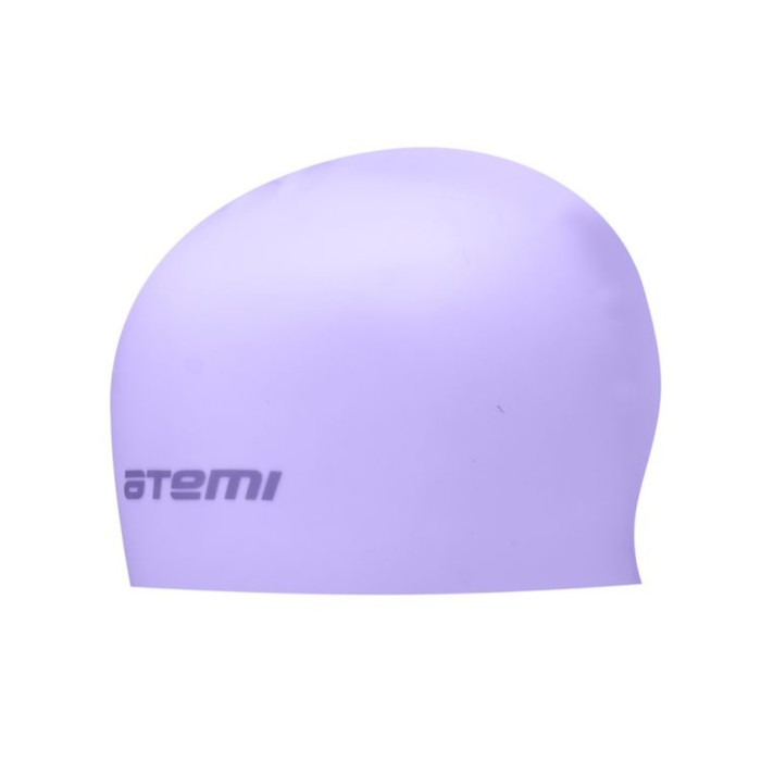 фото Шапочка для плавания atemi rc308, силикон, цвет фиолетовый