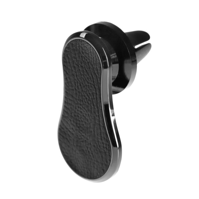 фото Держатель телефона torso luxe в дефлектор, магнитный, черный хром