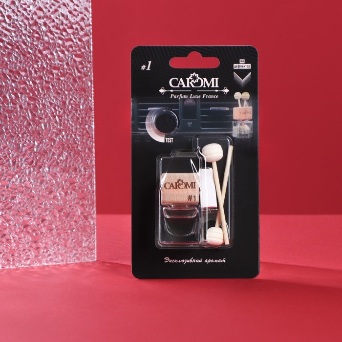 Ароматизатор на дефлектор, дифузор CAROMI 1 ароматизатор rash parfum на дефлектор